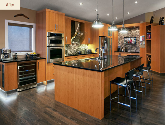 Contemporary kitchen design