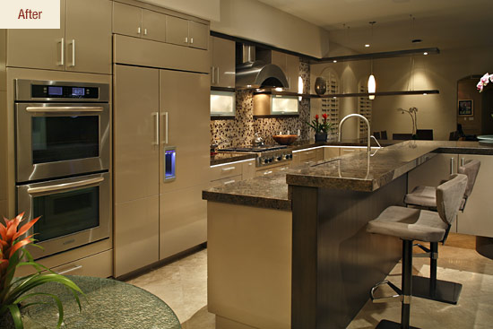 Contemporary kitchen design